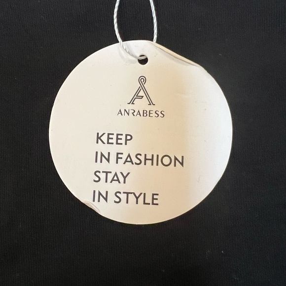 ANRABESS Women Short Sleeve Crop Top Crew Neck Basic Tee Shirt Slim Tight Size S - Picture 5 of 5